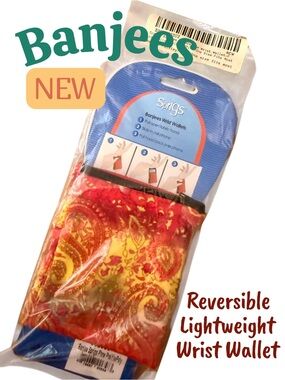 Banjees Boho Reversible Wrist Wallet